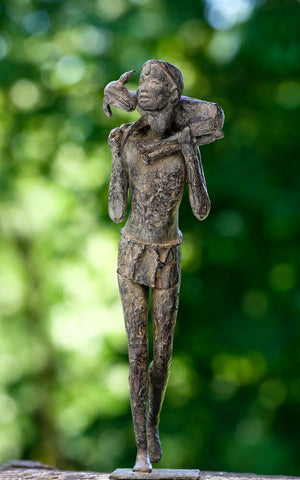 "Heïdrun" Marine de Soos - Sculpture en bronze