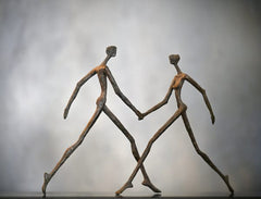 "Connection" - Sculpture de Sylvie Mangaud