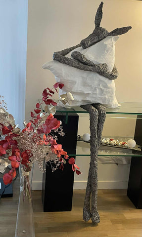 "Quelques grammes de douceur" - Sculpture de Karine Chaudé