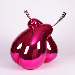 La vie en rose - Série Loving Pears - Sculpture de Cat Sirot