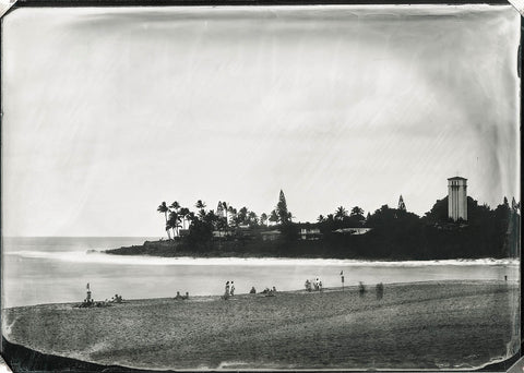 "Waimea Bay" - The big waves riders of Hawaii - Photographie de Bernard Testemale