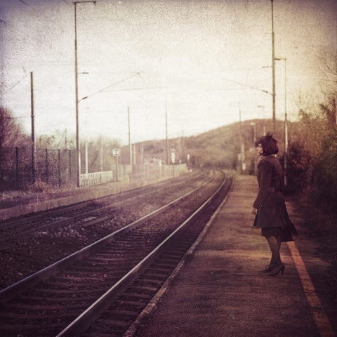 "La disparue du Scenic Railway #1" photographie d'Anna Bambou