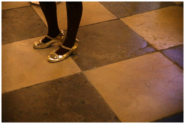 Les souliers dorés - Photographie d'Ana Casal