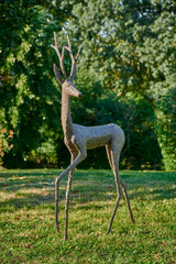 Chevreuil - Baliveau - Sculpture de Sylvie Mangaud
