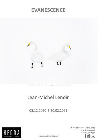 Affiche collector "Evanescence" de Jean-Michel Lenoir