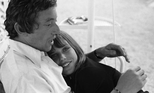 Serge Gainsbourg et Jane Birkin à Cannes - 1969 - Photographie de Andrew Birkin