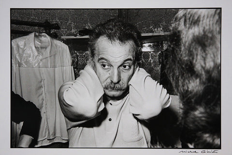 "Georges Brassens à Bobino" Photographie de Michel Giniès