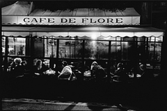 "Café de Flore" Photographie de Jean-Luc Olezac