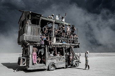 Eric Bouvet photographie "Madmax" Burning Man, Nevada 2016