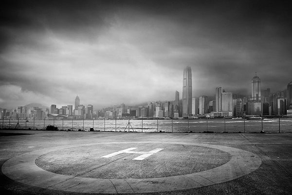 "Le H de Hong Kong" - Photographie de Yvan Travert - Série Marche doucement sur la terre