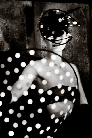 Série Circus melody - photographie "Lady in polka-dots" de Jasmine Durand
