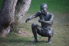 "L'Accueil" MARINE DE SOOS - SCULPTURE EN BRONZE