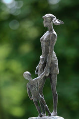 "La vie devant soi" - Marine de Soos - SCULPTURE EN BRONZE