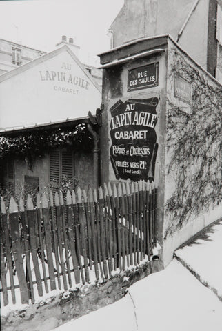 "Le lapin agile, Montmartre" Photographie de Michel Giniès