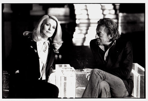 "Serge Gainsbourg et Catherine Deneuve (Dieu est fumeur de Havane)" Photographie de Michel Giniès