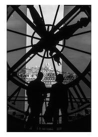 Série Paris Lumière Noire - photographie de Michel Setboun "Orsay au fil du temps"