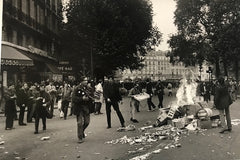1968 "Foule de manifestations" - Mai 1968 photographie de Bernard Perrine