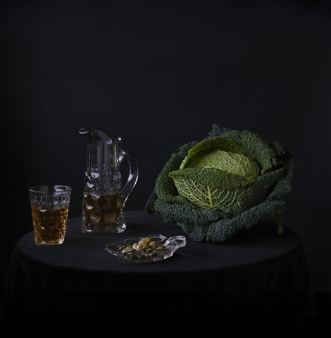 Photographie de Francesca Mantovani "Le chou d'hazebrouck" série Natures Vives