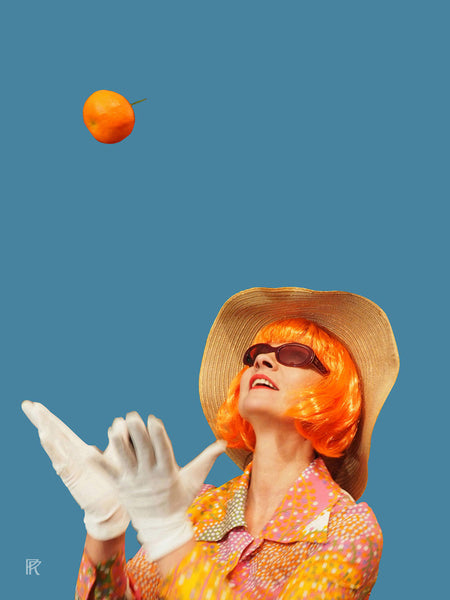 Photographie Pop-Art "Clementine" de Paul Raynal