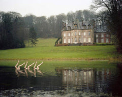 Série Natation synchronisée "Le chateau" photographie de Jean-Baptiste Courtier