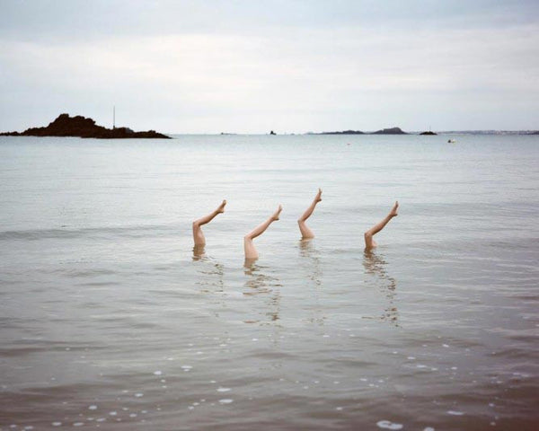Série Natation synchronisée "La mer" photographie de Jean-Baptiste Courtier