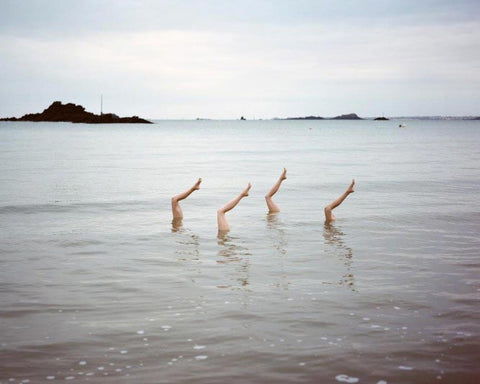 Série Natation synchronisée "La mer" photographie de Jean-Baptiste Courtier